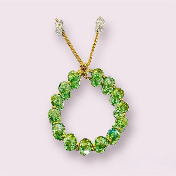 Green Swarovski Bracelet - Picture 2 of 14